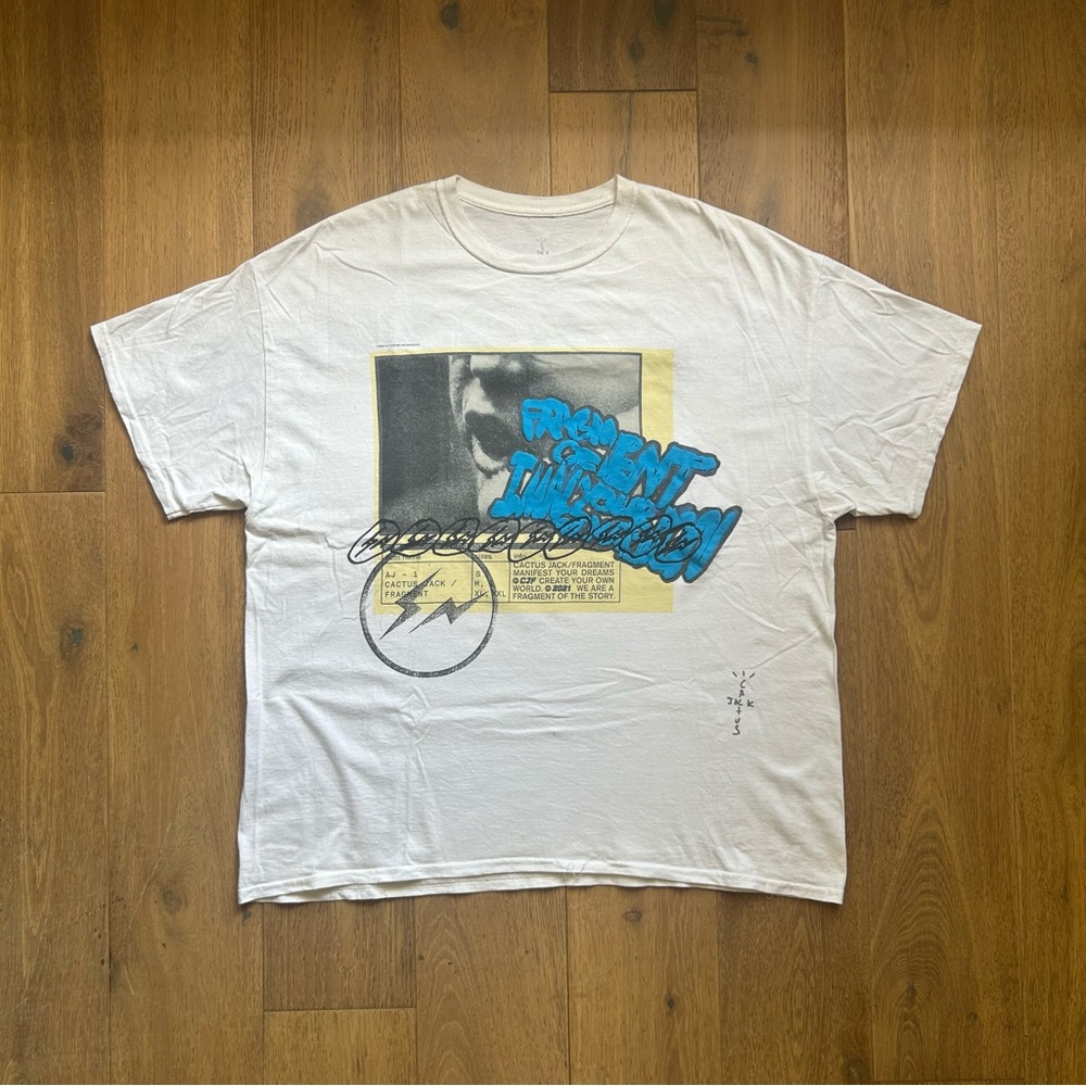 Cactus Jack x Fragment Manifest Tee
